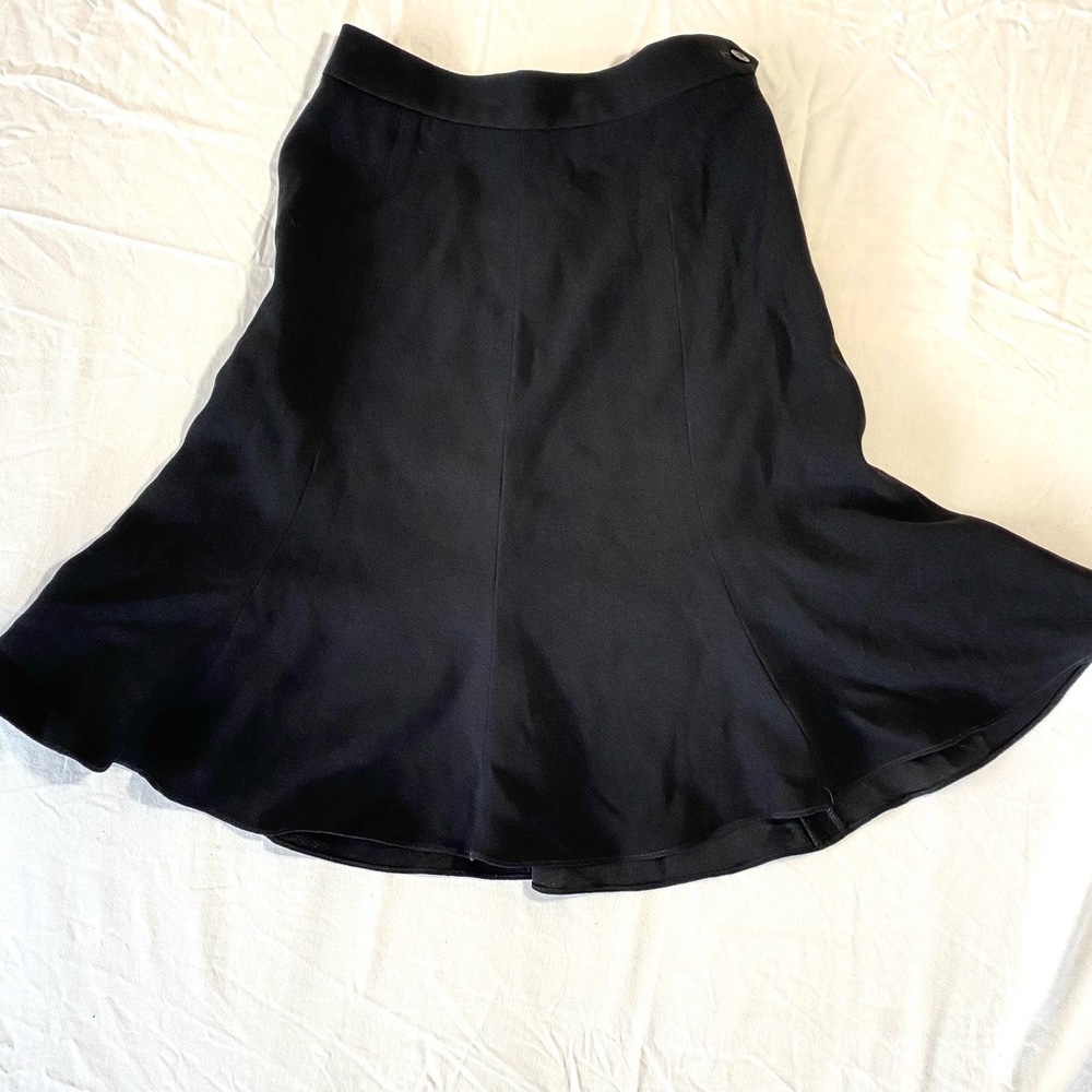 Zelda Vintage Black Skater Skirt